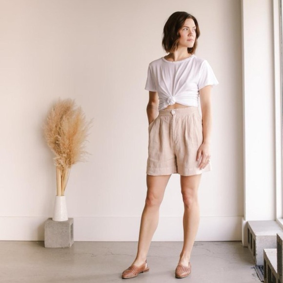 Esby Apparel | Penny Shorts | Pecan | 6 - Picture 4 of 4